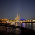 175 Jahre Kolping, Kölner Dom bei Nacht