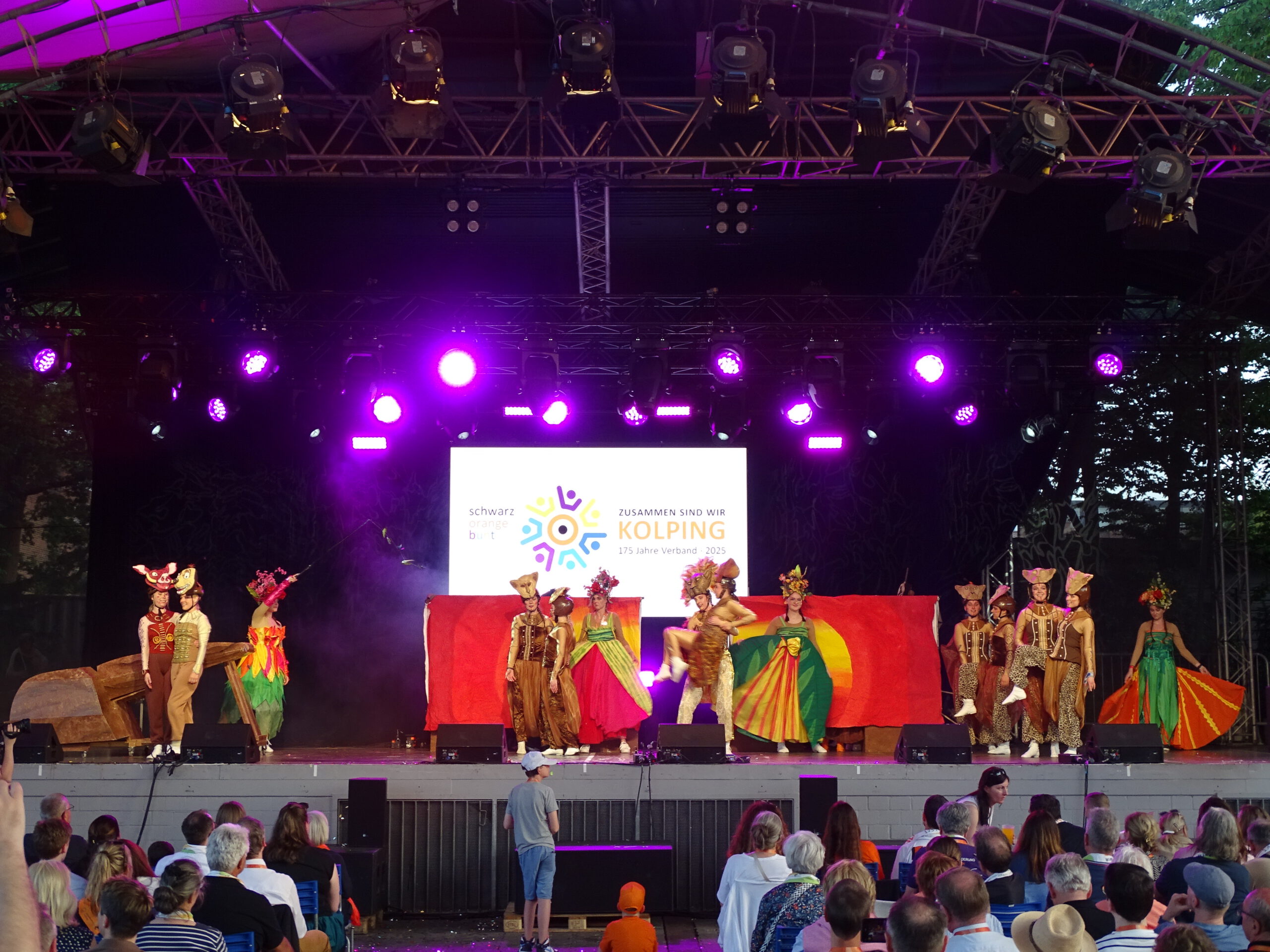 175 Jahre Kolping - Bühnenprogramm Eröffnungsfeier